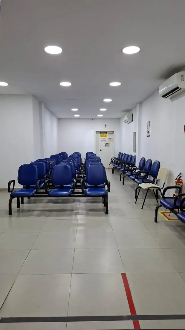 Sala de espera da Norclin Cachoeirinha